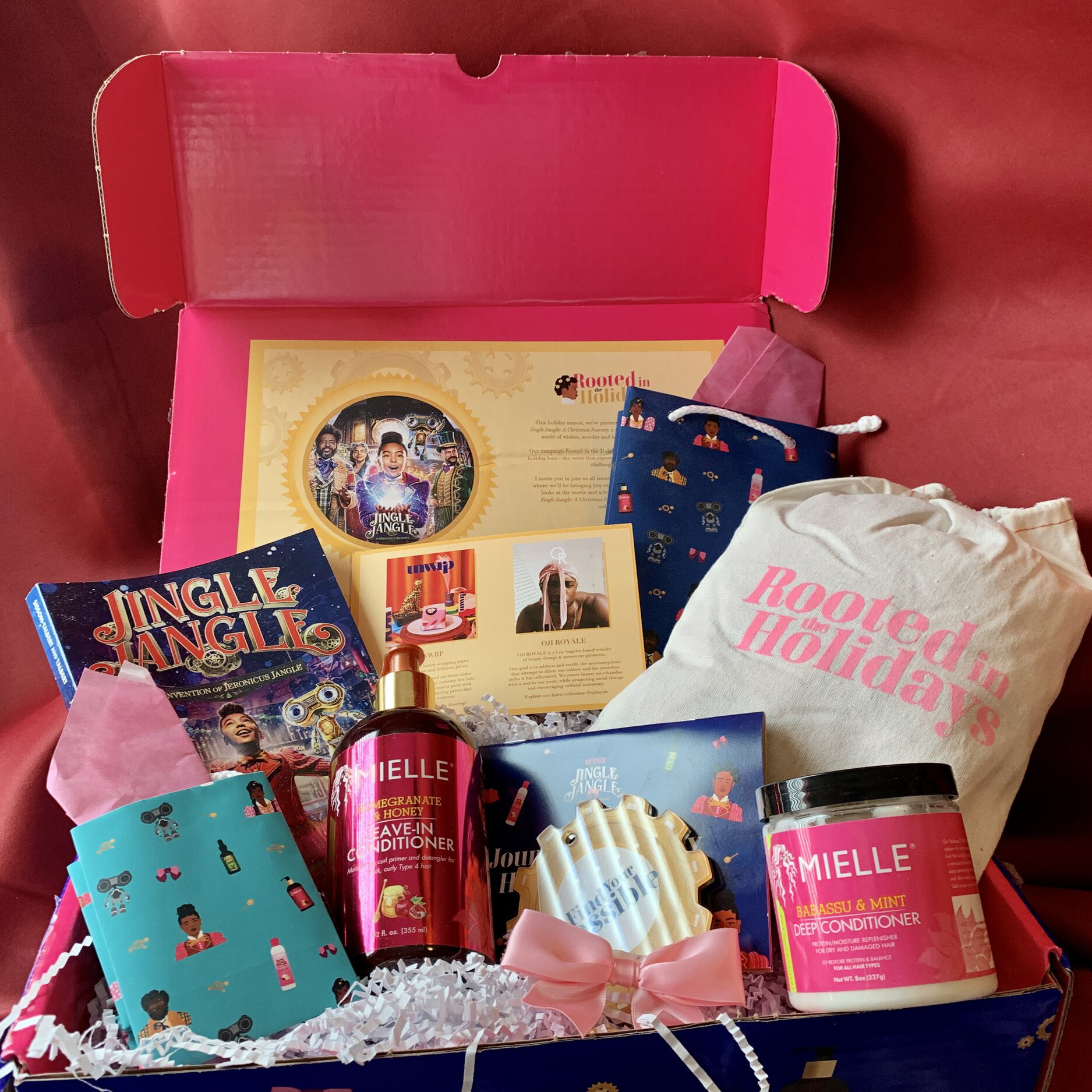 A PR Box for Jingle Jangle on Netflix - Featured work for A Visionary Plan
